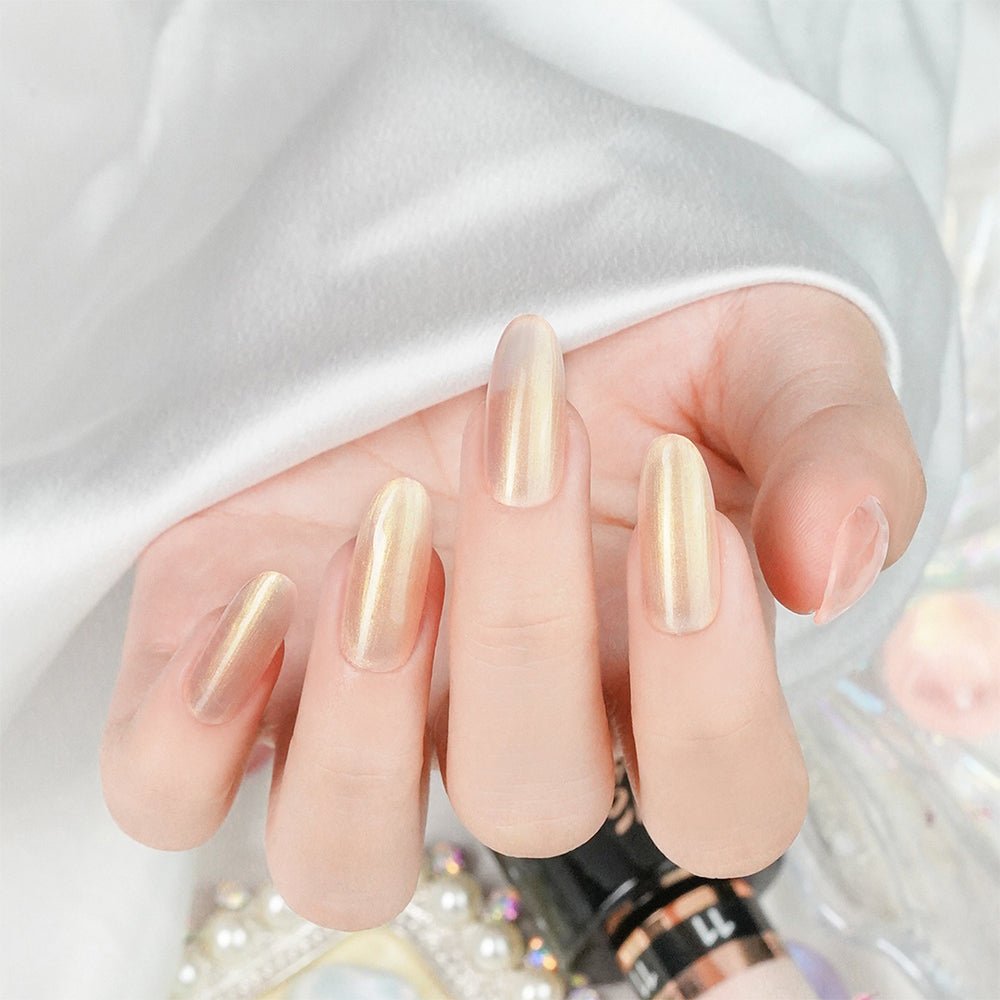 LDS 11 Tiger's Eyes - Gel Polish 0.5 oz - Shell Aurora - DTK Nail Supply