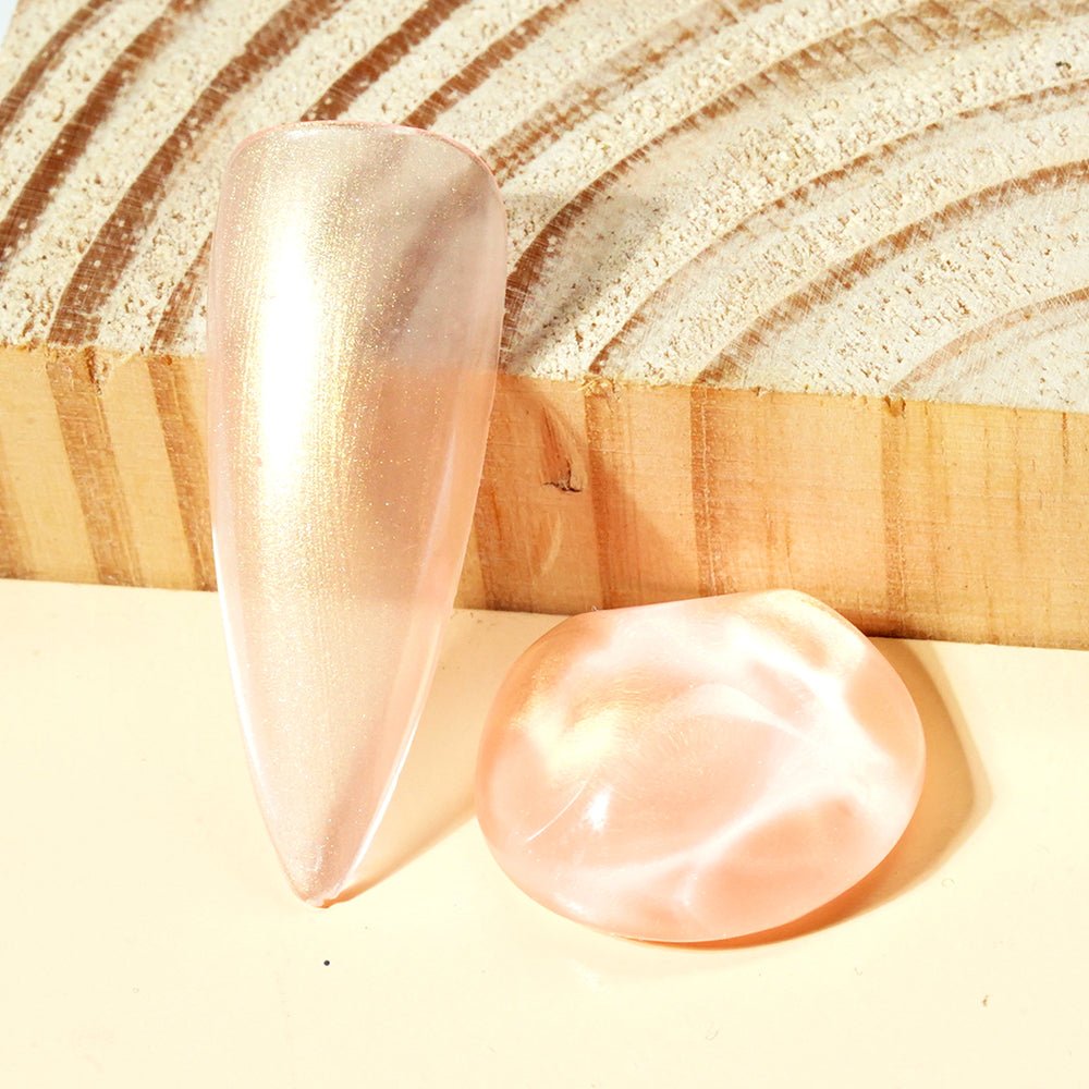 LDS 11 Tiger's Eyes - Gel Polish 0.5 oz - Shell Aurora - DTK Nail Supply