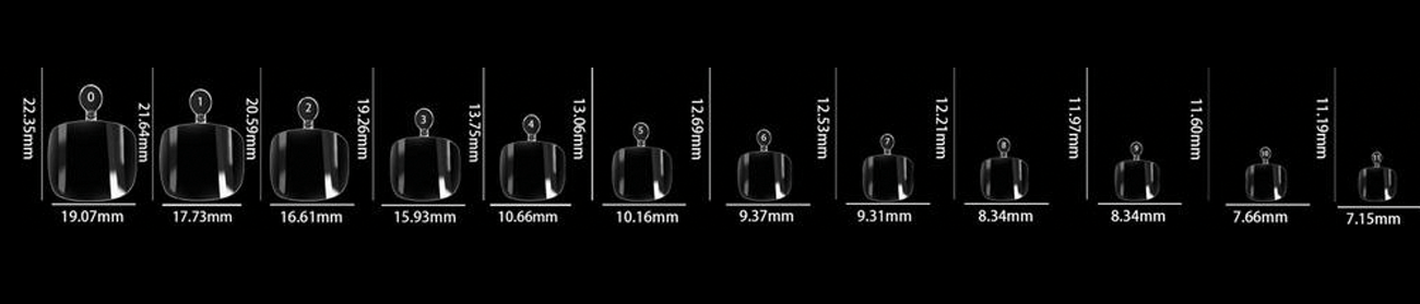 LDS - 26 Toe Nail Tips Clear Nail Tips (Full Cover) (Box of 600PCS) - DTK Nail Supply