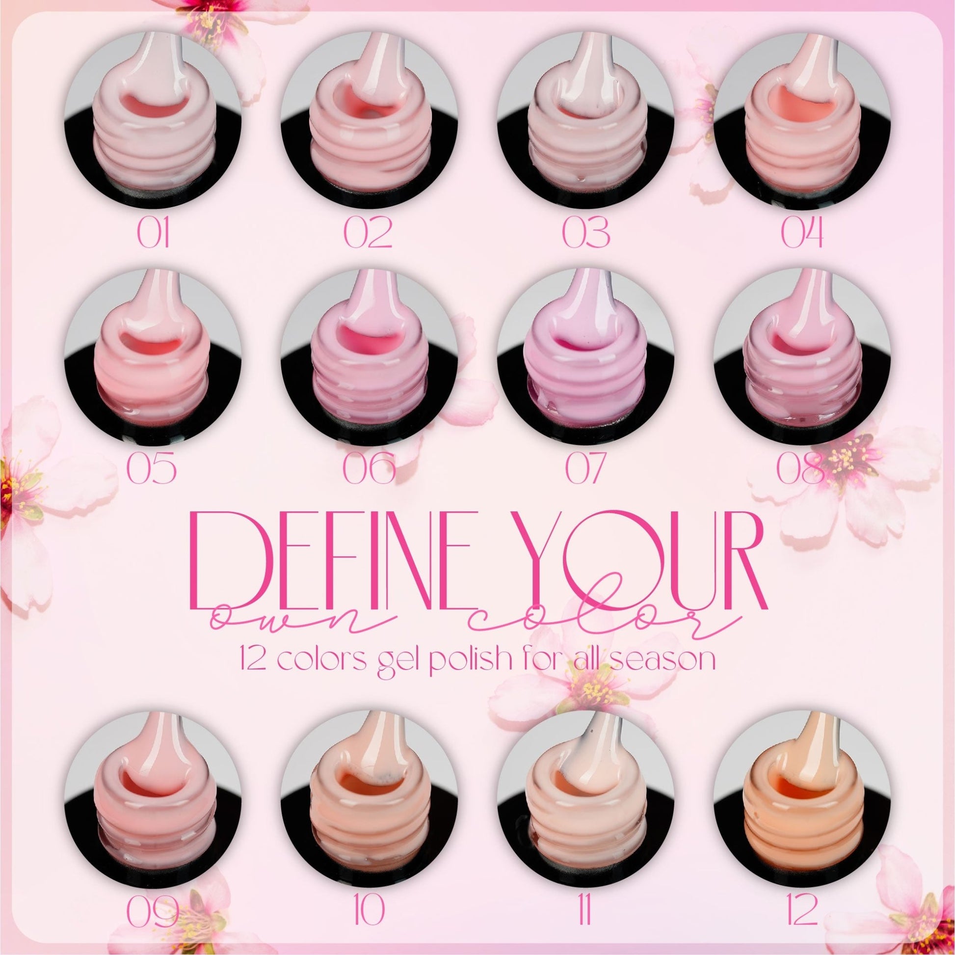 LDS BP - 06 - Blossom Pink Collection - DTK Nail Supply