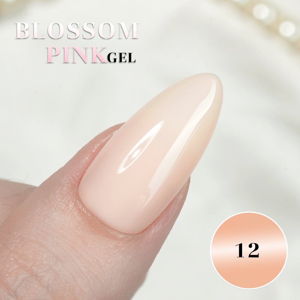 LDS BP Set 12 Colors - Blossom Pink Collection - DTK Nail Supply
