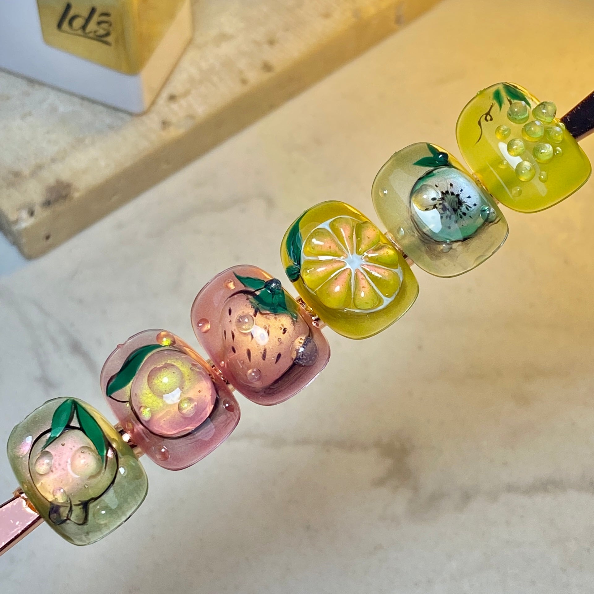 LDS CE01 - LDS Fruit Cat Eye Collection - DTK Nail Supply