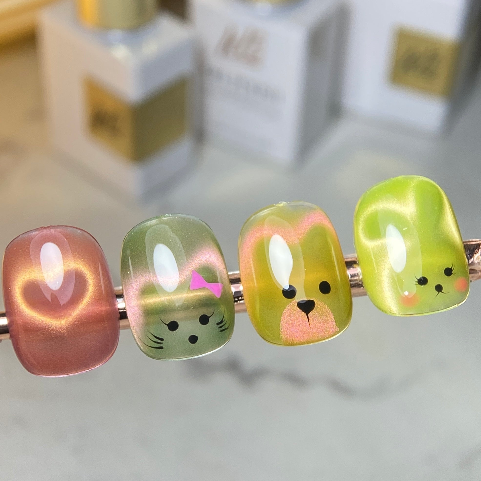 LDS CE09 - LDS Fruit Cat Eye Collection - DTK Nail Supply