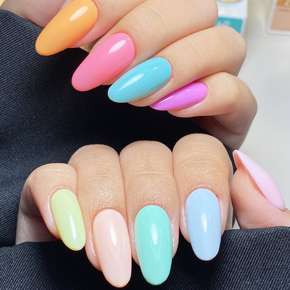LDS Color Craze Gel Nail Polish - 002 Baby Pink - 0.5oz - DTK Nail Supply