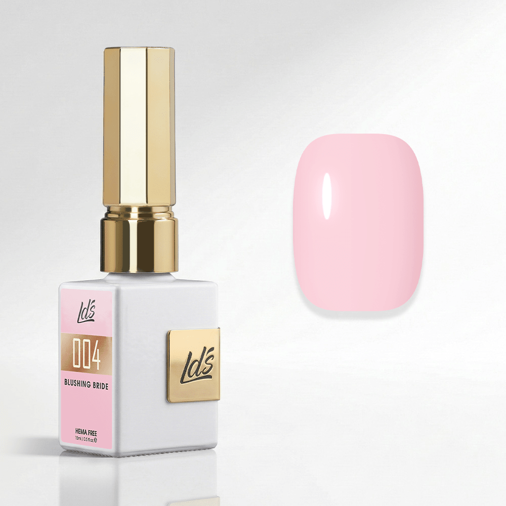 LDS Color Craze Gel Nail Polish - 004 Blushing Bride - 0.5oz - DTK Nail Supply