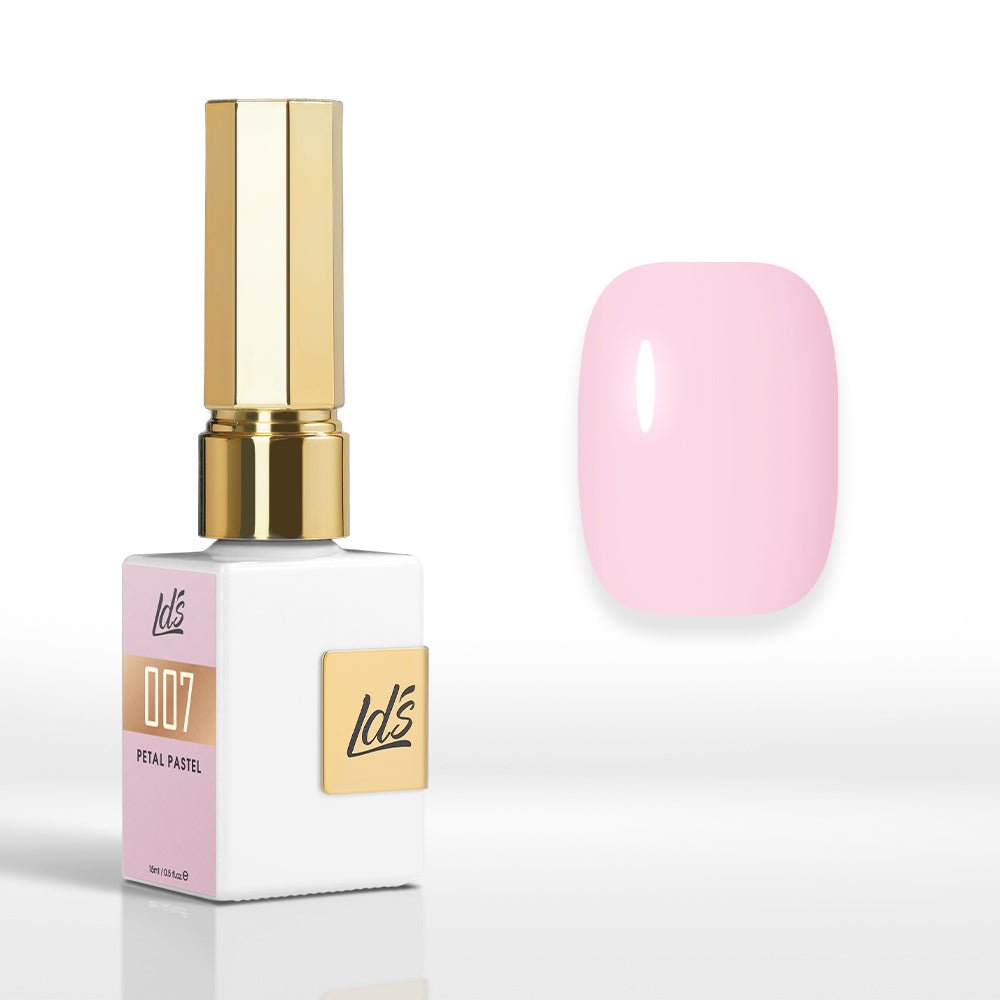 LDS Color Craze Gel Nail Polish - 007 Petal Pastel - 0.5oz - DTK Nail Supply