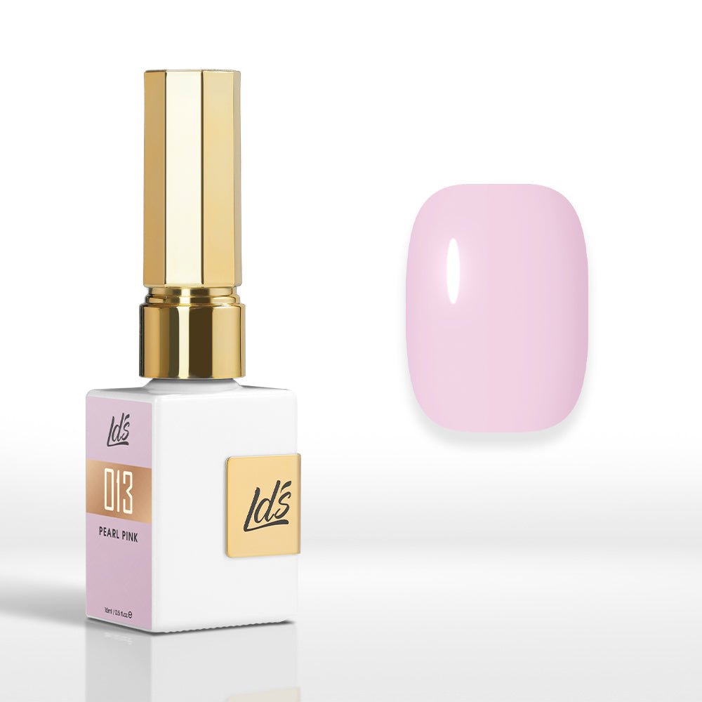 LDS Color Craze Gel Nail Polish - 013 Pearl Pink - 0.5oz - DTK Nail Supply