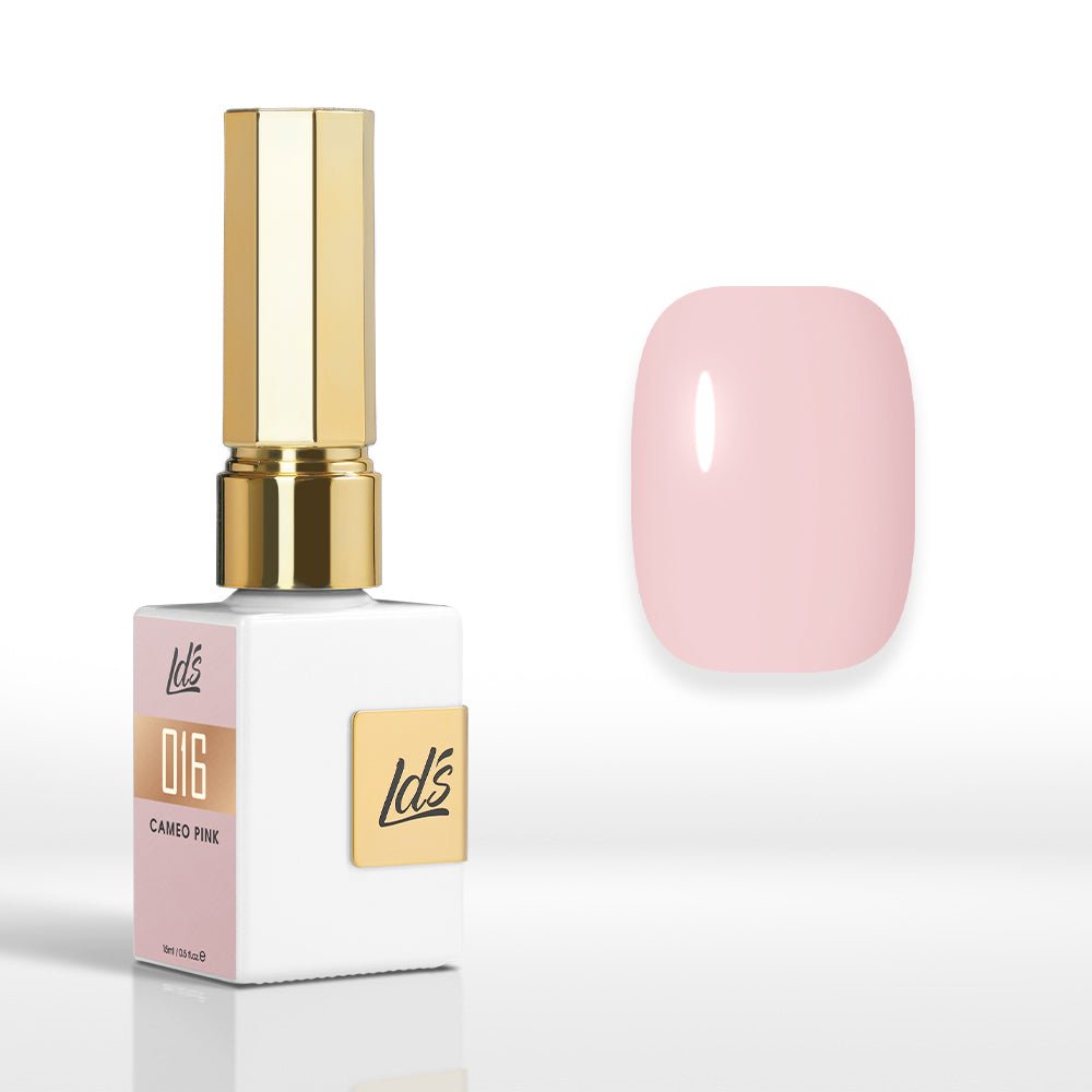 LDS Color Craze Gel Nail Polish - 016 Cameo Pink - 0.5oz - DTK Nail Supply