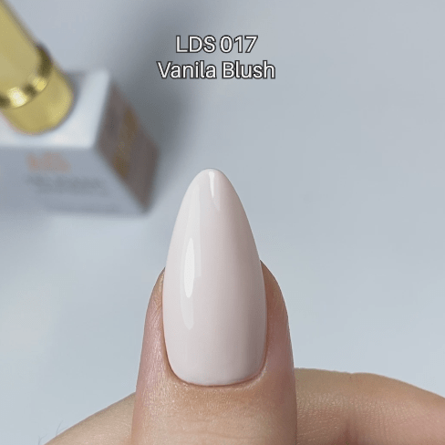 LDS Color Craze Gel Nail Polish - 017 Vanilla Blush - 0.5oz - DTK Nail Supply