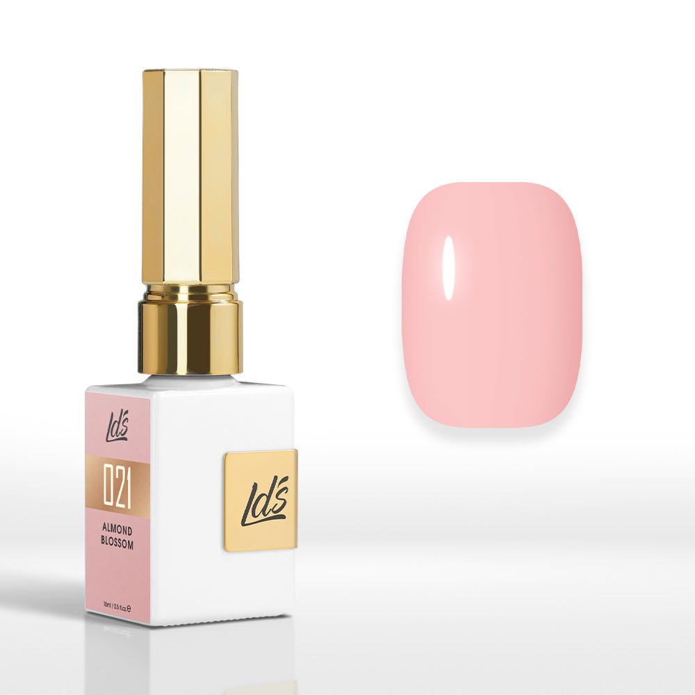 LDS Color Craze Gel Nail Polish - 021 Almond Blossom - 0.5oz - DTK Nail Supply