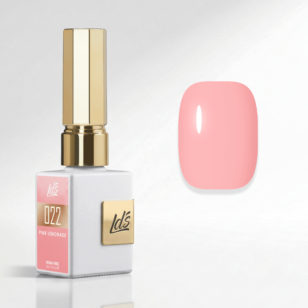 LDS Color Craze Gel Nail Polish - 022 Pink Lemonade - 0.5oz - DTK Nail Supply