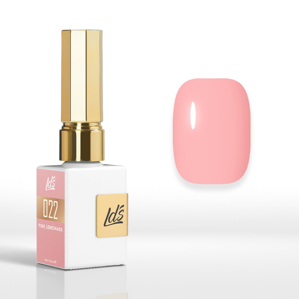 LDS Color Craze Gel Nail Polish - 022 Pink Lemonade - 0.5oz - DTK Nail Supply