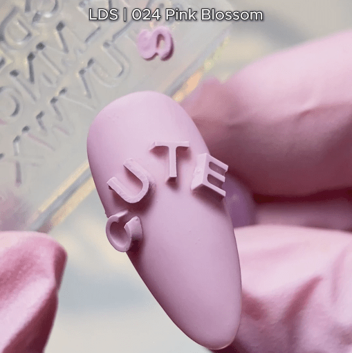 LDS Color Craze Gel Nail Polish - 024 Pink Blossom - 0.5oz - DTK Nail Supply