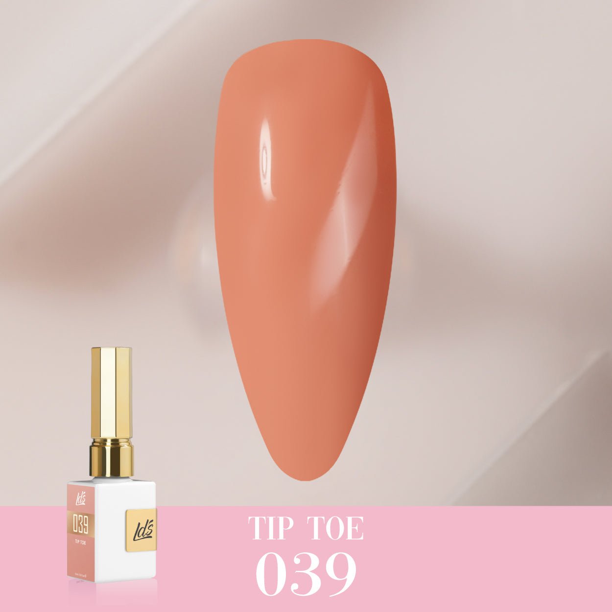 LDS Color Craze Gel Nail Polish - 039 Tip Toe - 0.5oz - DTK Nail Supply
