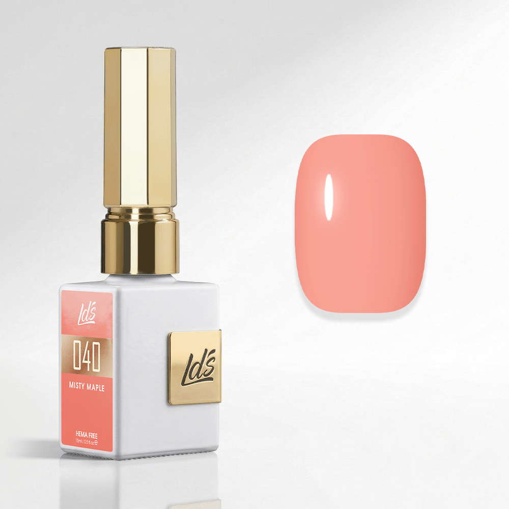 LDS Color Craze Gel Nail Polish - 040 Misty Maple - 0.5oz - DTK Nail Supply