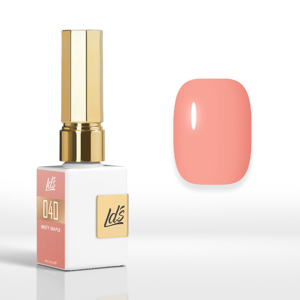 LDS Color Craze Gel Nail Polish - 040 Misty Maple - 0.5oz - DTK Nail Supply