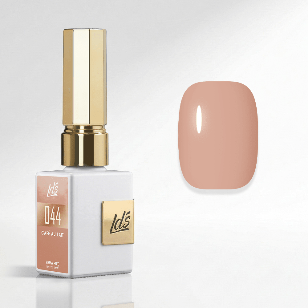 LDS Color Craze Gel Nail Polish - 044 Café Au Lait - 0.5oz - DTK Nail Supply