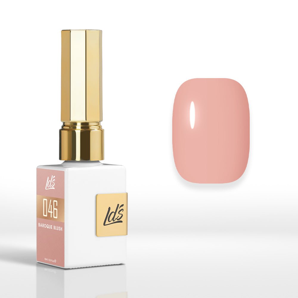 LDS Color Craze Gel Nail Polish - 046 Baroque Blush - 0.5oz - DTK Nail Supply