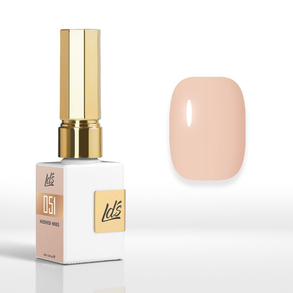 LDS Color Craze Gel Nail Polish - 051 Hushed Hues - 0.5oz - DTK Nail Supply