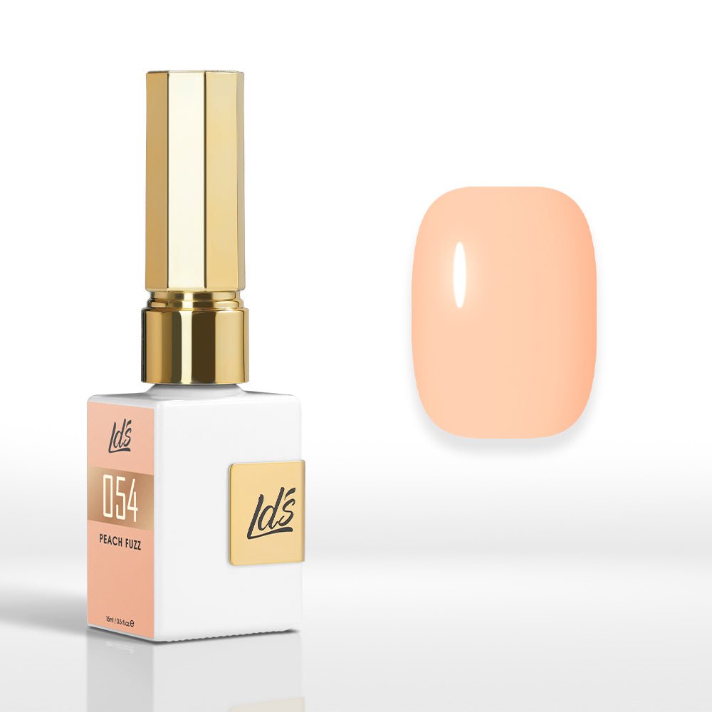 LDS Color Craze Gel Nail Polish - 054 Peach Fuzz - 0.5oz - DTK Nail Supply