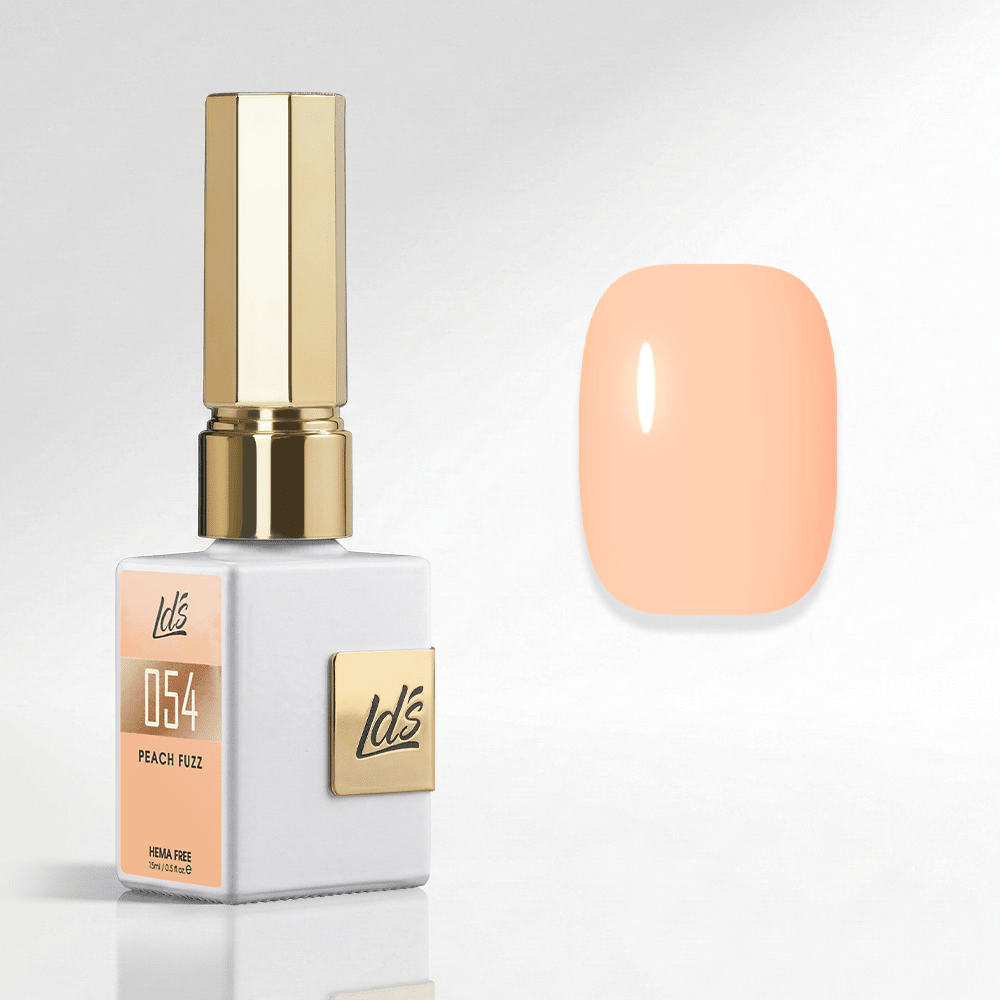LDS Color Craze Gel Nail Polish - 054 Peach Fuzz - 0.5oz - DTK Nail Supply