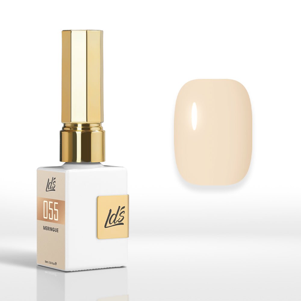 LDS Color Craze Gel Nail Polish - 055 Meringue - 0.5oz - DTK Nail Supply