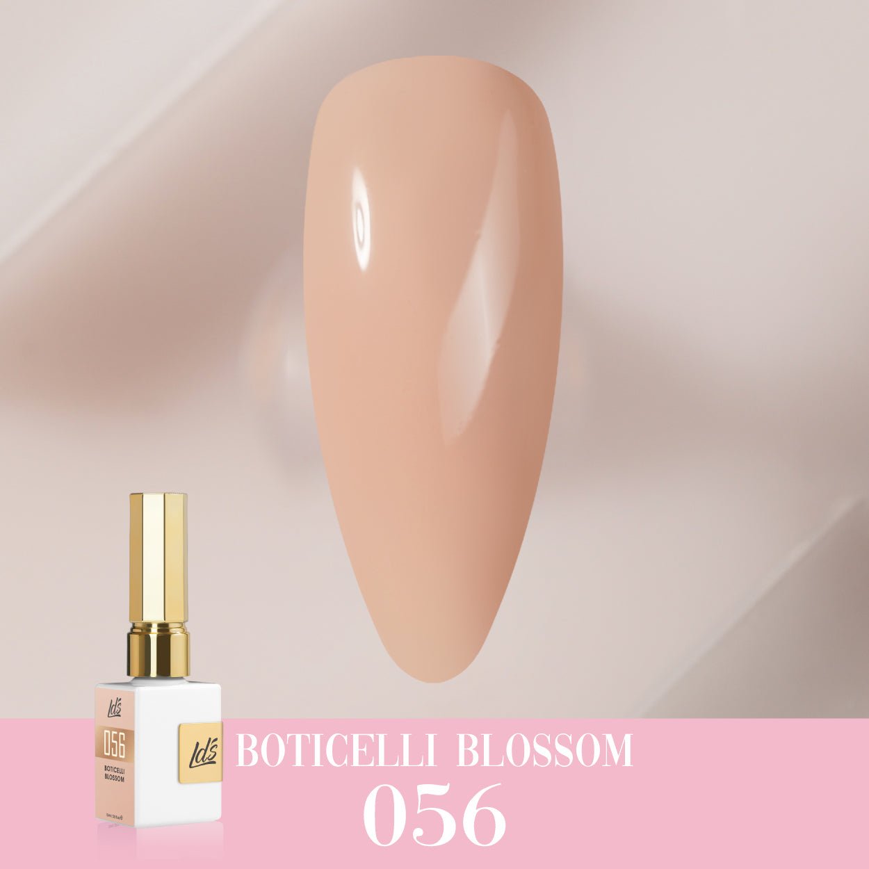 LDS Color Craze Gel Nail Polish - 056 Boticelli Blossom - 0.5oz - DTK Nail Supply