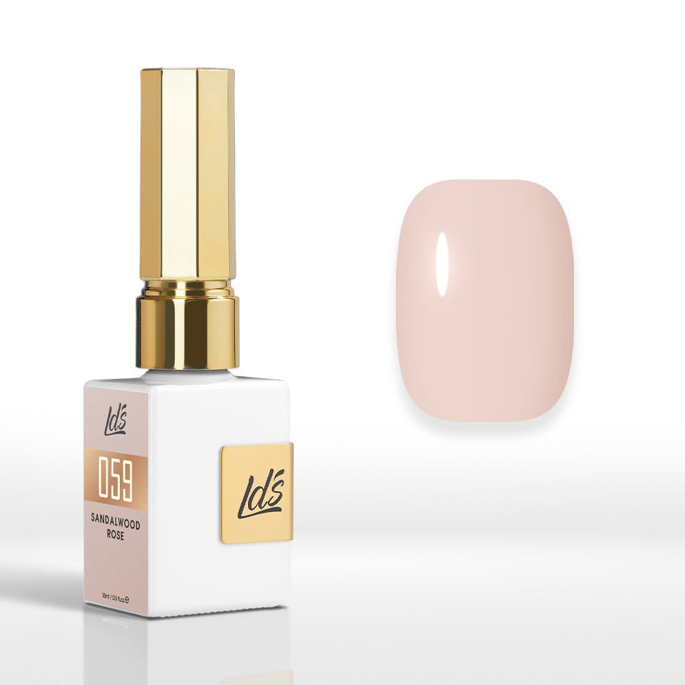LDS Color Craze Gel Nail Polish - 059 Sandalwood Rose - 0.5oz - DTK Nail Supply