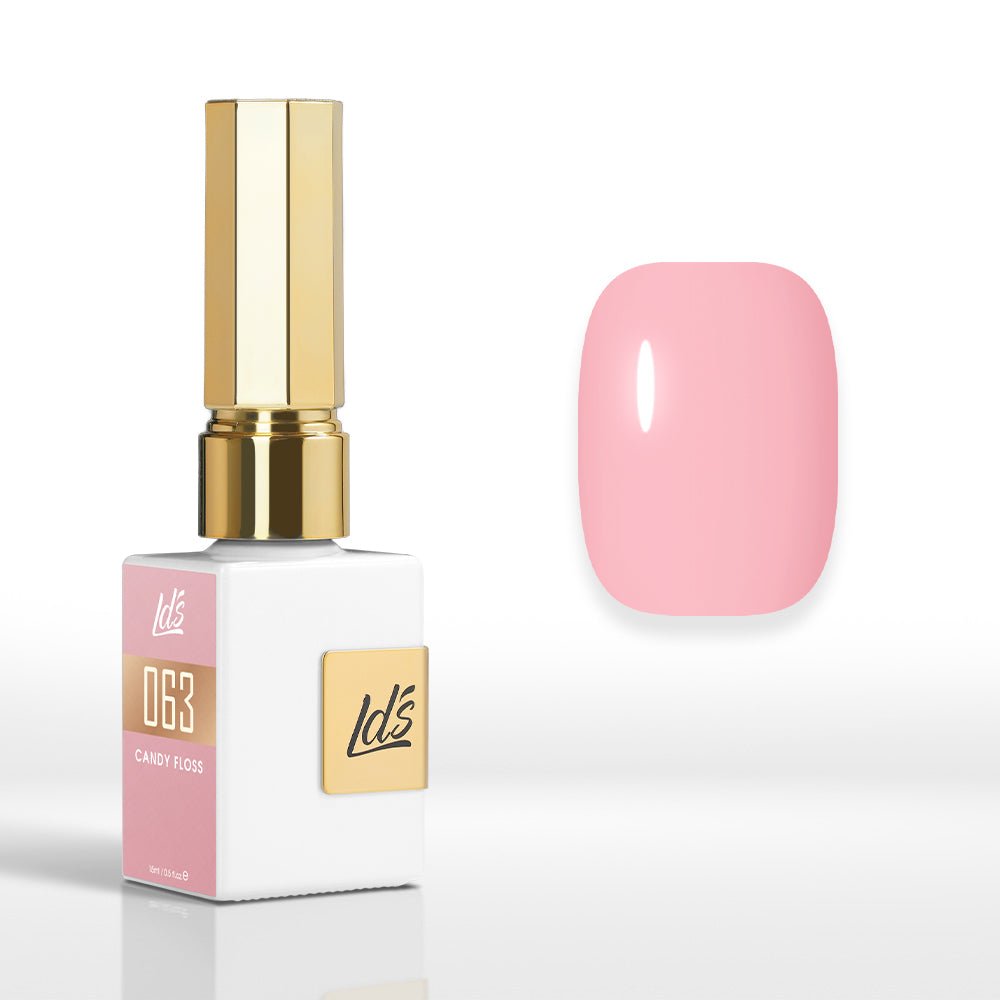 LDS Color Craze Gel Nail Polish - 063 Candy Floss - 0.5oz - DTK Nail Supply