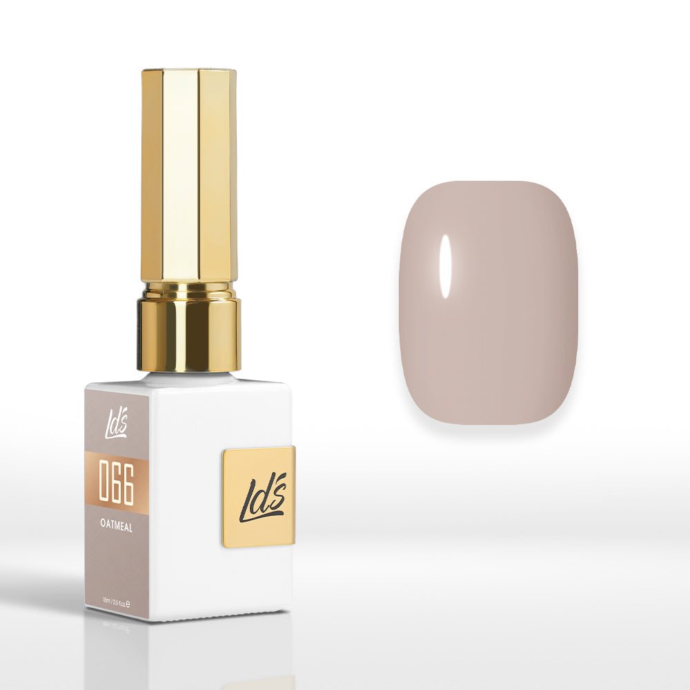 LDS Color Craze Gel Nail Polish - 066 Oatmeal - 0.5oz - DTK Nail Supply