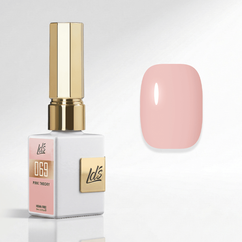 LDS Color Craze Gel Nail Polish - 069 Pink Theory - 0.5oz - DTK Nail Supply
