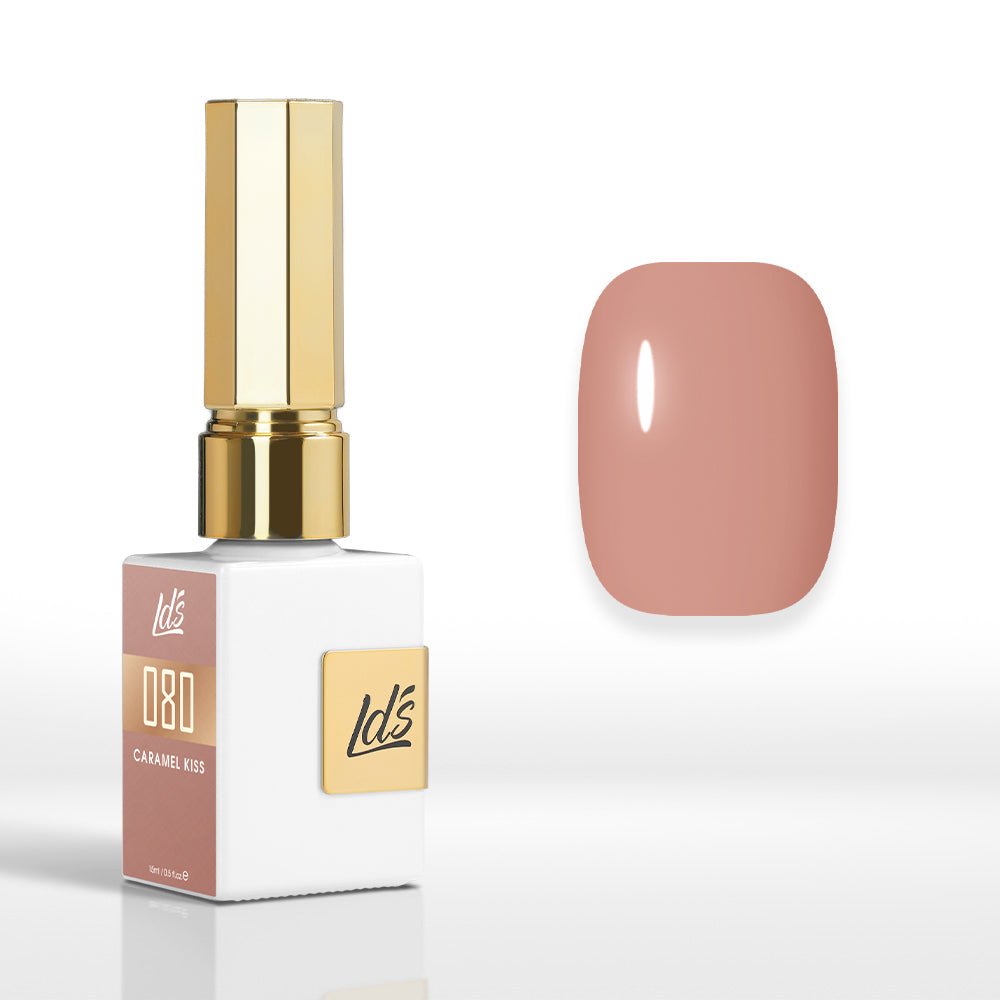 LDS Color Craze Gel Nail Polish - 080 Caramel Kiss - 0.5oz - DTK Nail Supply