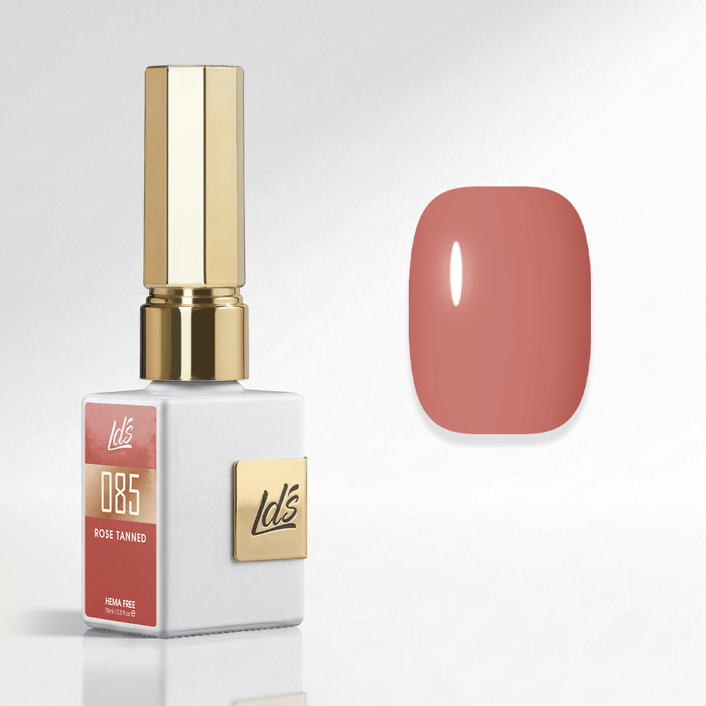 LDS Color Craze Gel Nail Polish - 085 Rose Tanned - 0.5oz - DTK Nail Supply