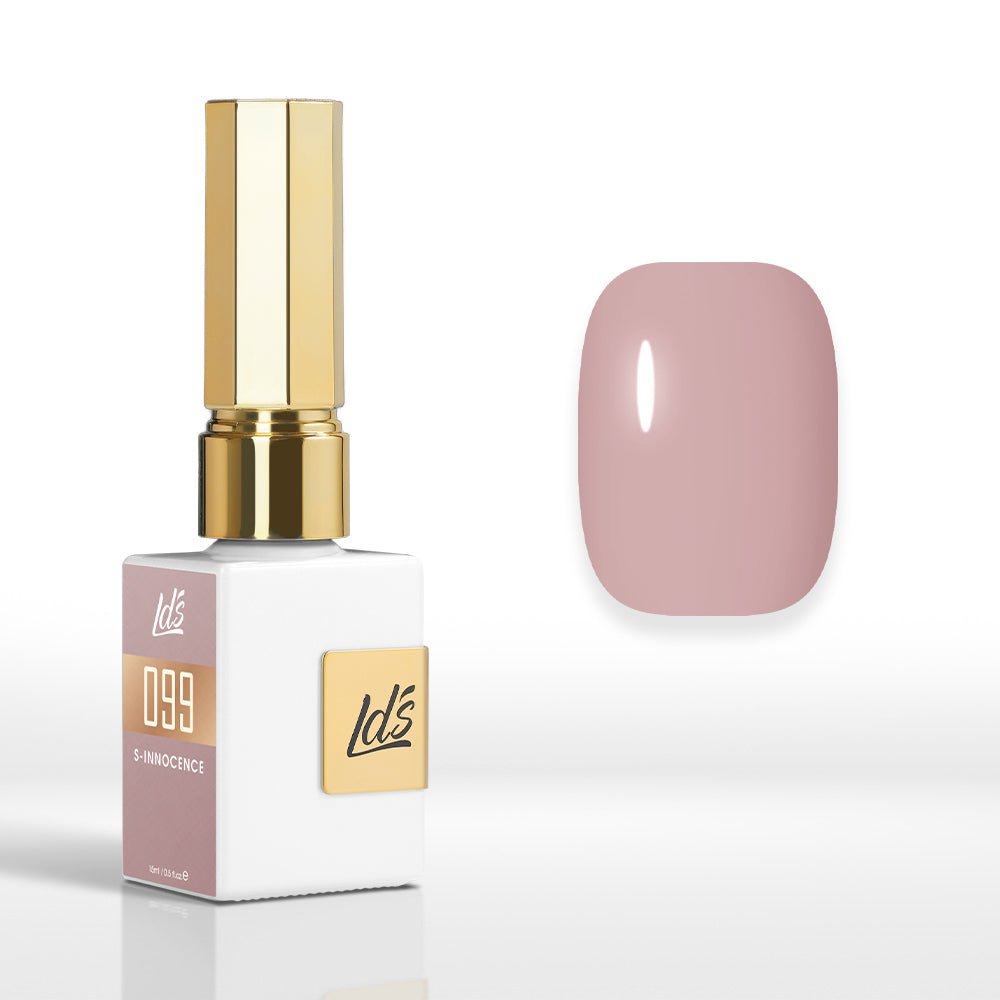 LDS Color Craze Gel Nail Polish - 099 S - Innocence - 0.5oz - DTK Nail Supply