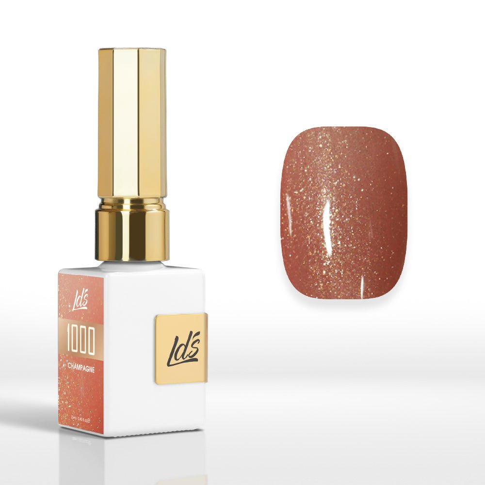 LDS Color Craze Gel Nail Polish - 1000 Champagne - 0.5oz - DTK Nail Supply