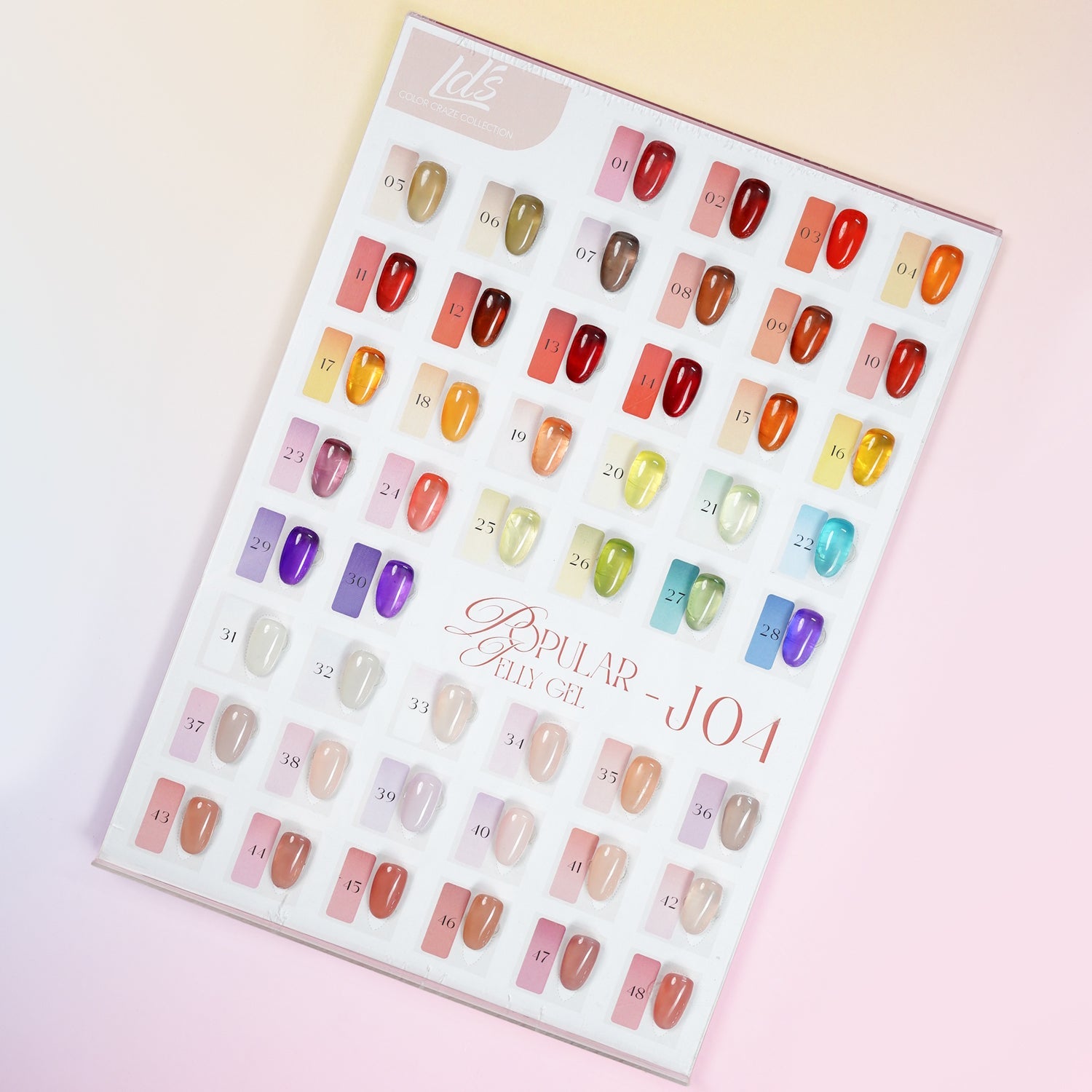 LDS Color Craze Gel Nail Polish - 1007 - J0407 - 0.5oz - DTK Nail Supply