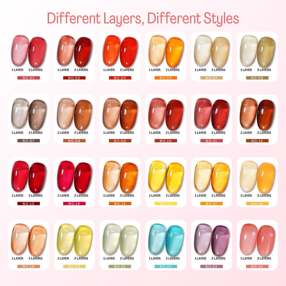 LDS Color Craze Gel Nail Polish - 1010 - J0410 - 0.5oz - DTK Nail Supply