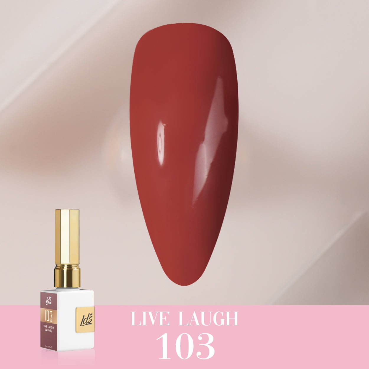 LDS Color Craze Gel Nail Polish - 103 Live Laugh Louvre - 0.5oz - DTK Nail Supply