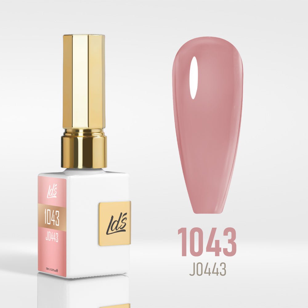 LDS Color Craze Gel Nail Polish - 1043 - J0443 - 0.5oz - DTK Nail Supply