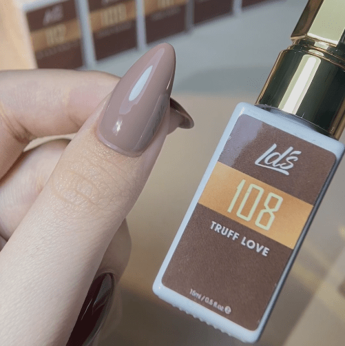 LDS Color Craze Gel Nail Polish - 108 Truff Love - 0.5oz - DTK Nail Supply
