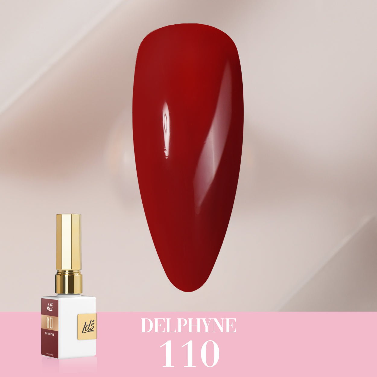 LDS Color Craze Gel Nail Polish - 110 Delphyne - 0.5oz - DTK Nail Supply