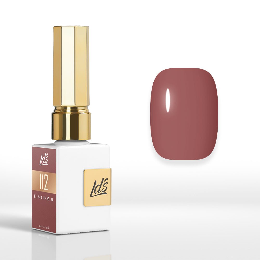 LDS Color Craze Gel Nail Polish - 112 K.I.S.S.I.N.G. U. - 0.5oz - DTK Nail Supply