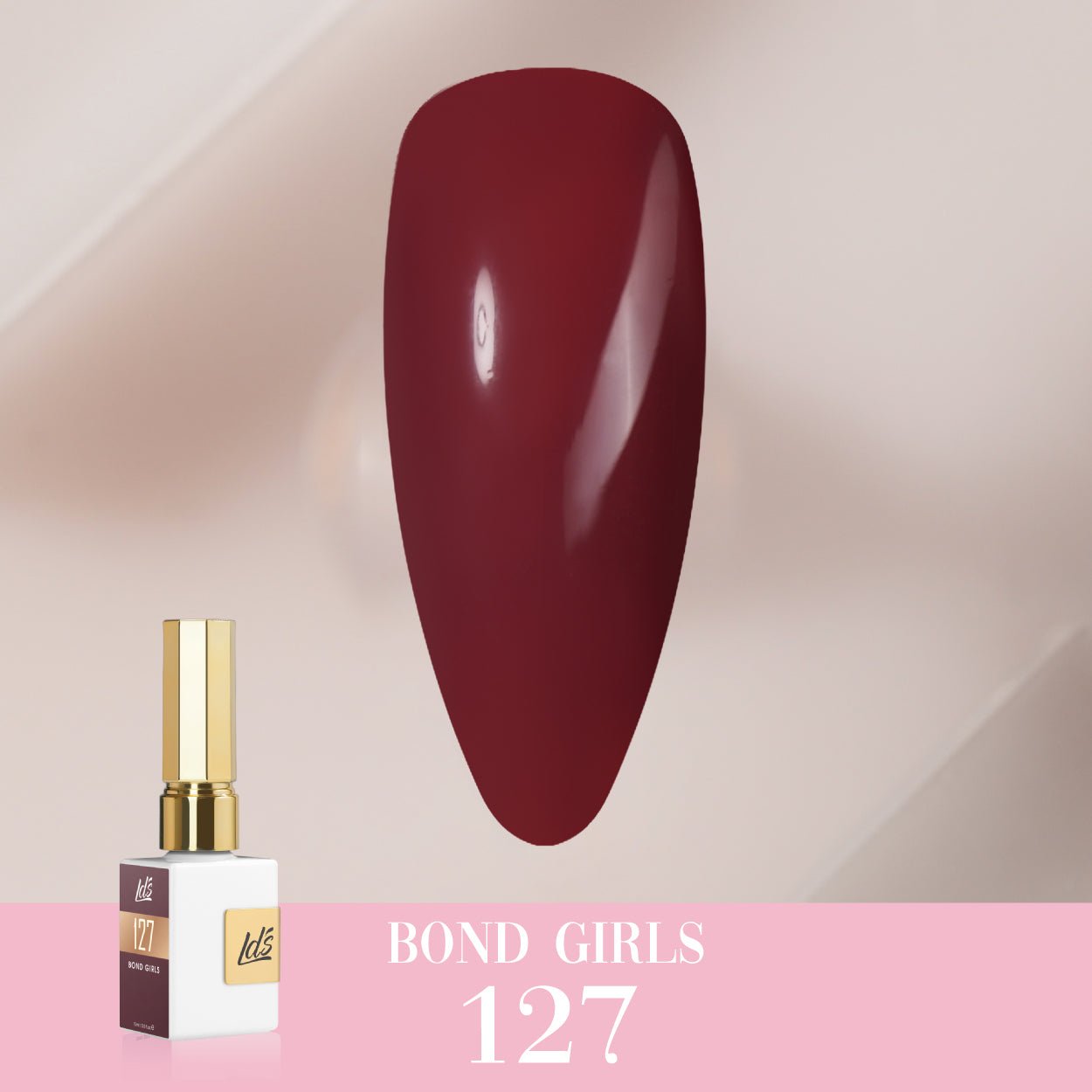 LDS Color Craze Gel Nail Polish - 127 Bond Girls - 0.5oz - DTK Nail Supply