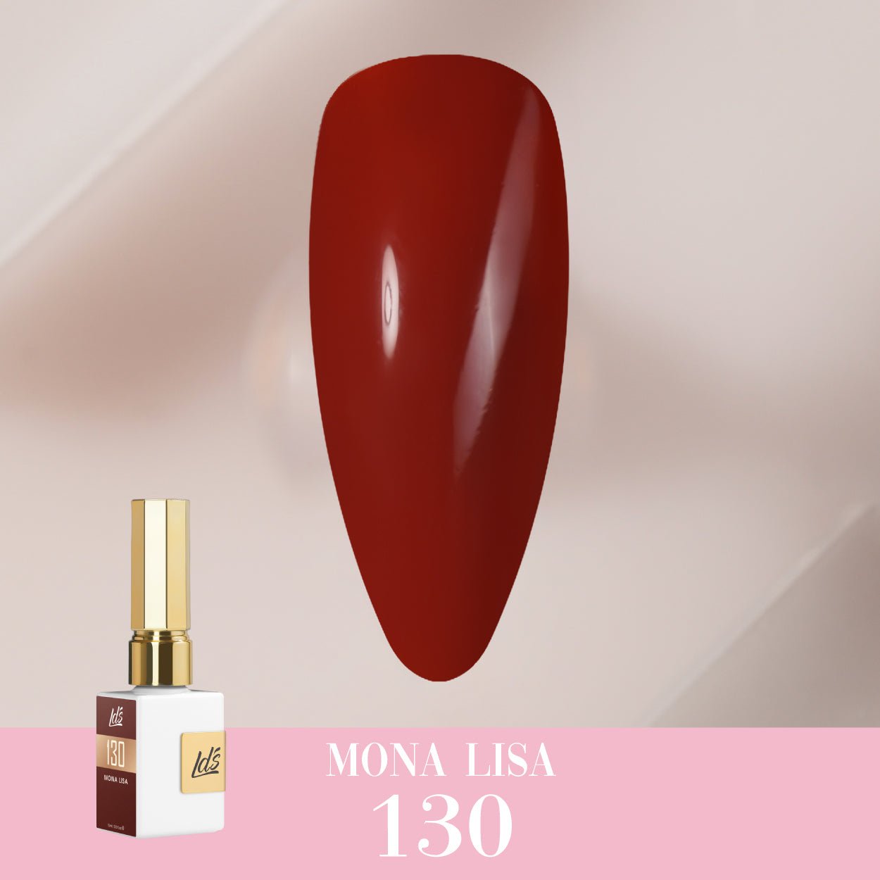 LDS Color Craze Gel Nail Polish - 130 Mona Lisa - 0.5oz - DTK Nail Supply