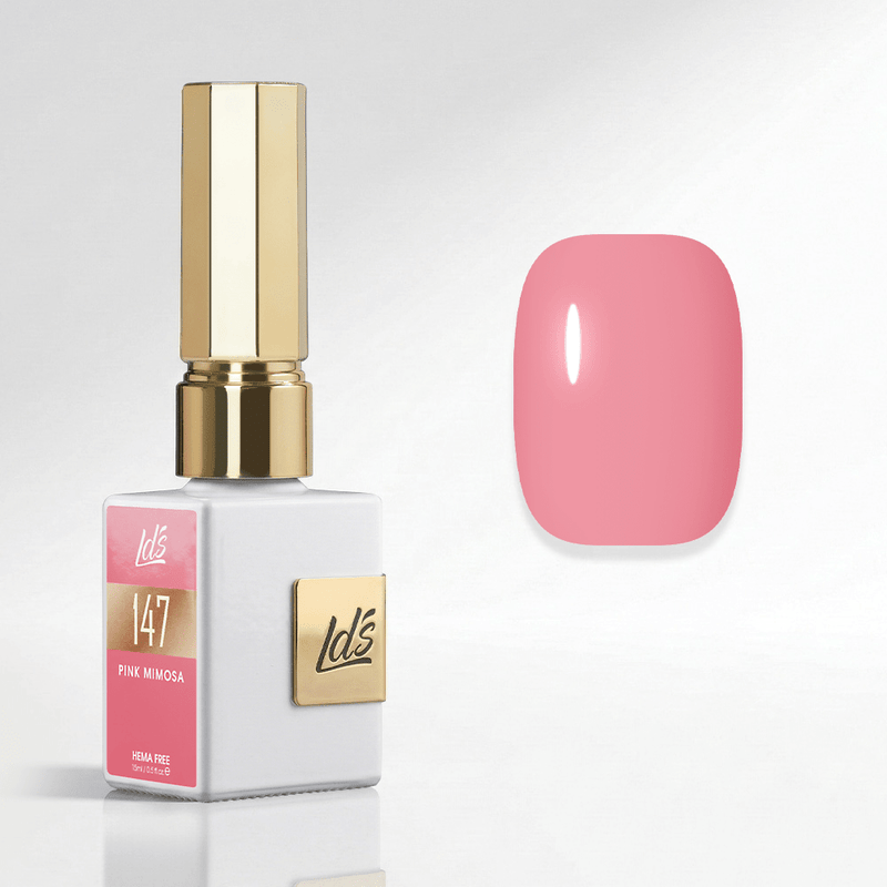LDS Color Craze Gel Nail Polish - 147 Pink Mimosa - 0.5oz - DTK Nail Supply