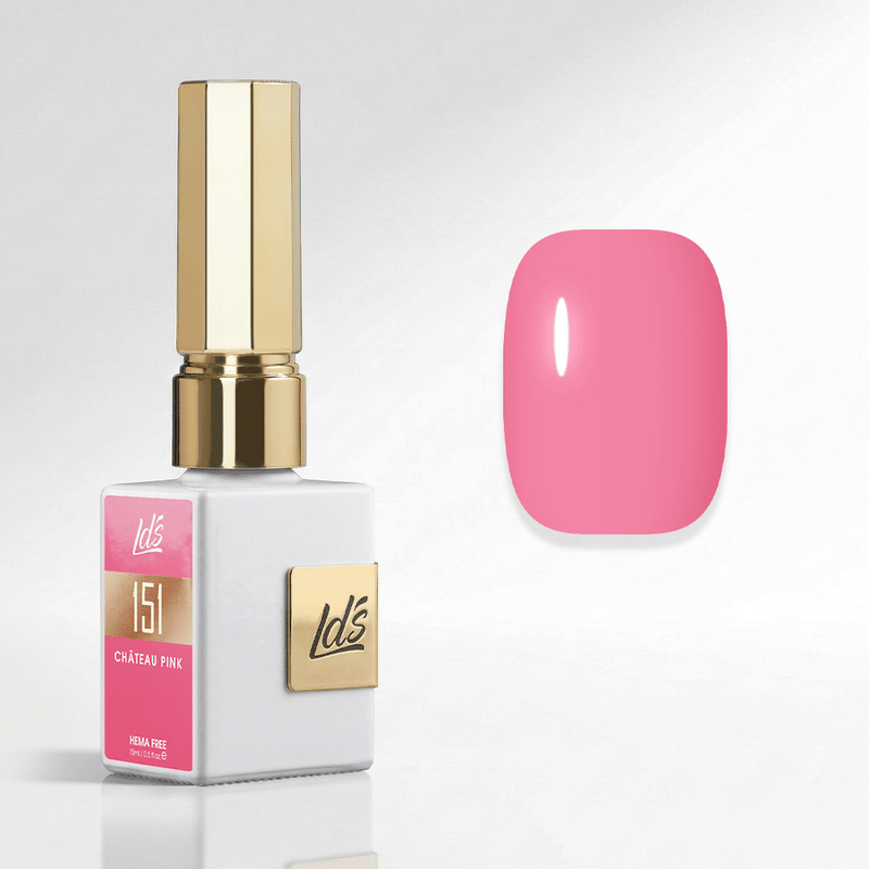 LDS Color Craze Gel Nail Polish - 151 Château Pink - 0.5oz - DTK Nail Supply