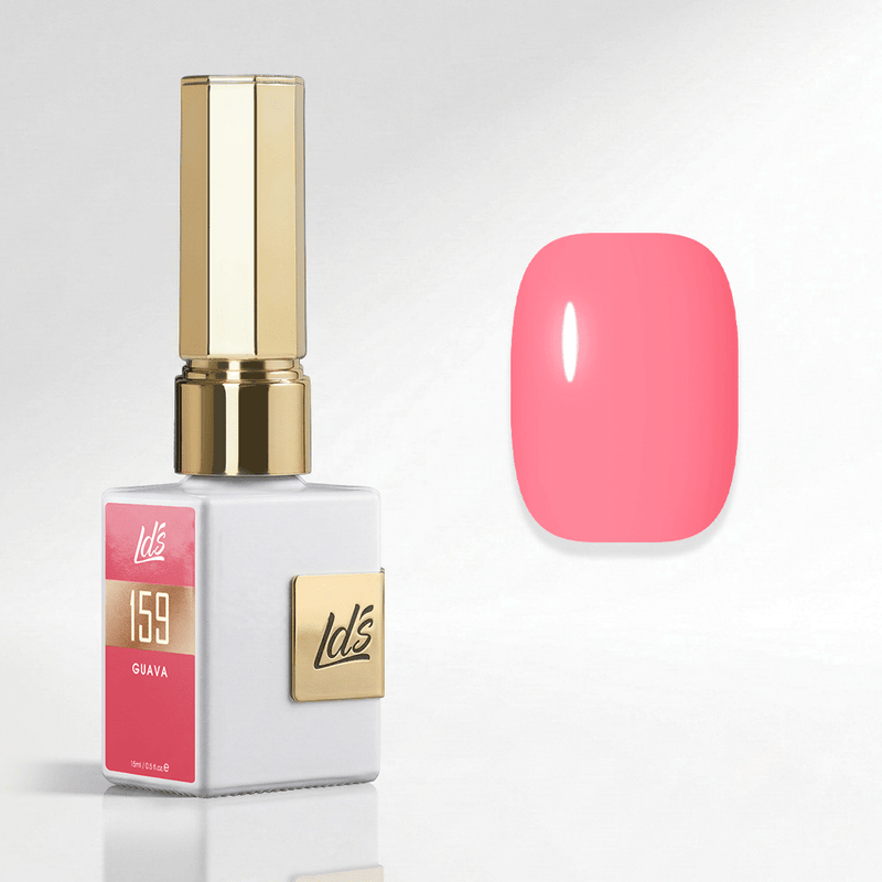LDS Color Craze Gel Nail Polish - 159 Guava - 0.5oz - DTK Nail Supply