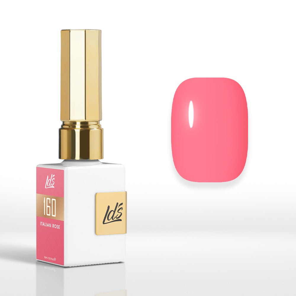 LDS Color Craze Gel Nail Polish - 160 Italian Rose - 0.5oz - DTK Nail Supply