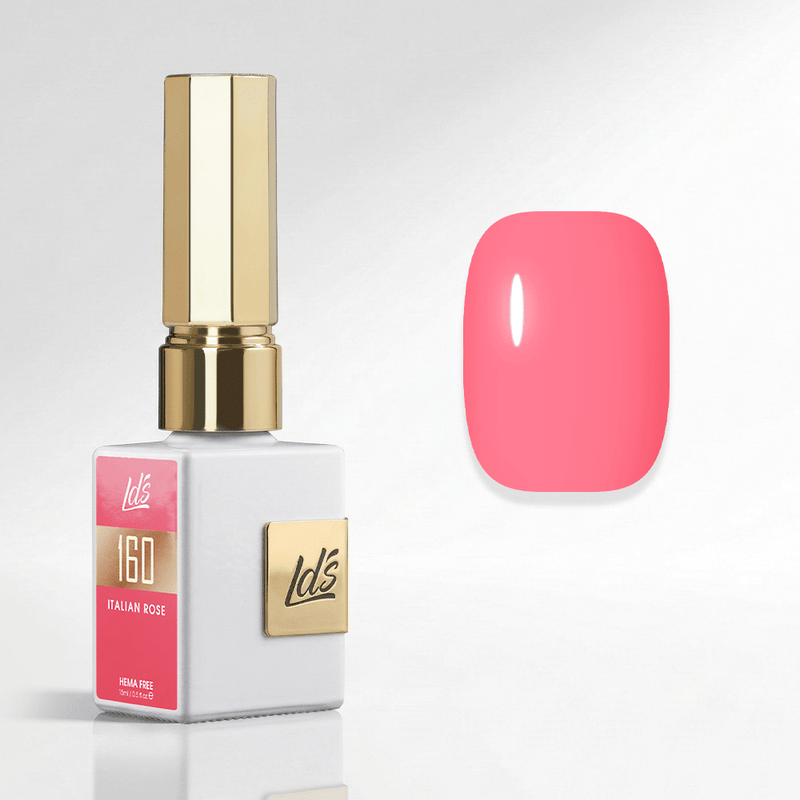 LDS Color Craze Gel Nail Polish - 160 Italian Rose - 0.5oz - DTK Nail Supply