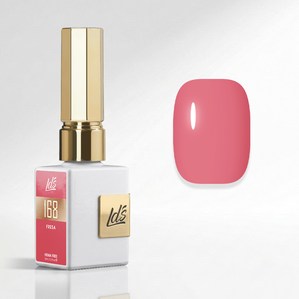 LDS Color Craze Gel Nail Polish - 168 Fresa - 0.5oz - DTK Nail Supply